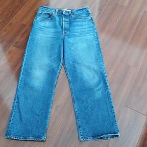 Levi's ribcage ankle length jeans